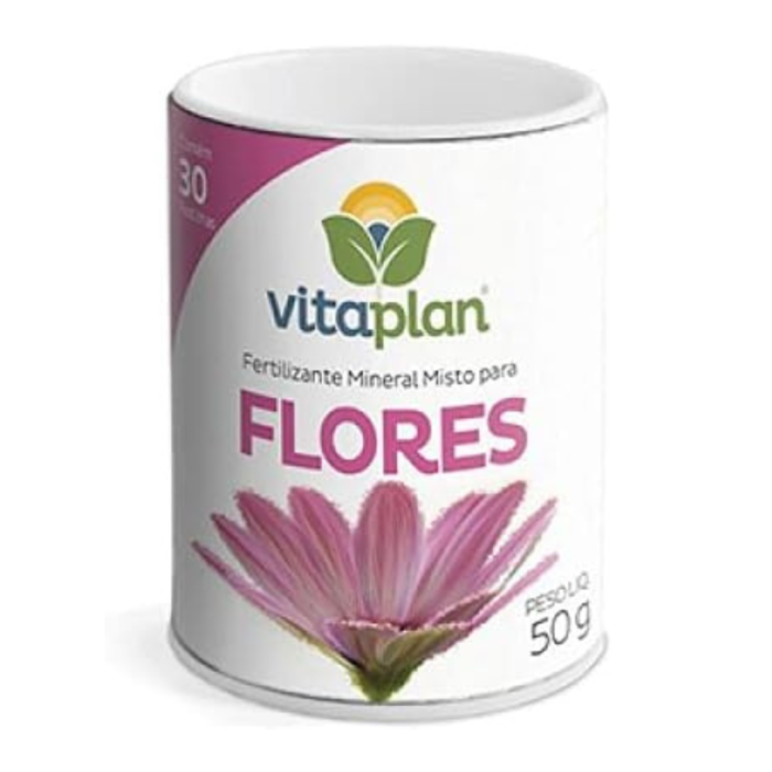 FERTILIZANTE EM PASTILHAS PARA FLORES - 50G - VITAPLAN - Image 3