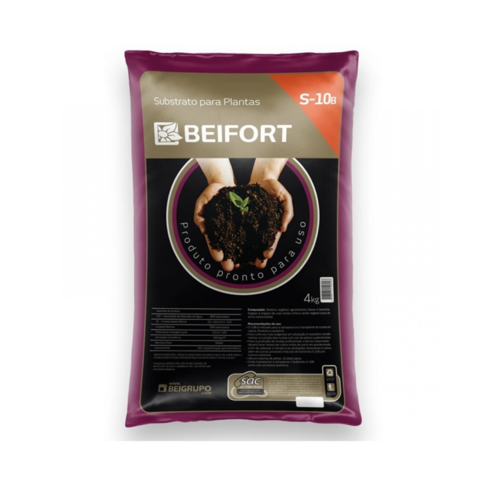 BF SUBSTRATO S10 - 16KG BEIFORT - Imagem 3
