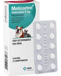 METICORTEN VET 5MG 10CMP MSD S.A - PET * 9,00 % Desc