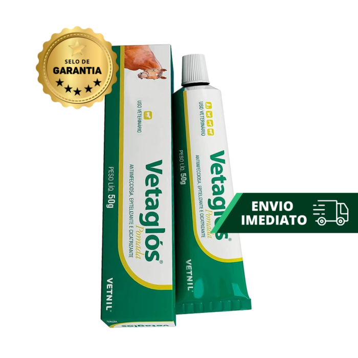 VETAGLOS POMADA 50 GR - Imagem 3