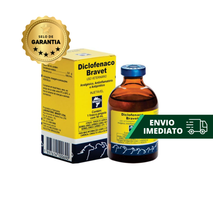 DICLOFENACO BRAVET 50 ML - Imagem 2