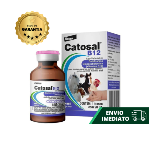 CATOSAL B-12 INJETAVEL 20 ML