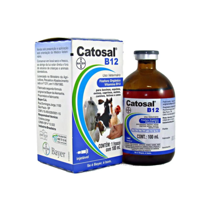 CATOSAL B-12 INJETAVEL 100 ML - Imagem 3