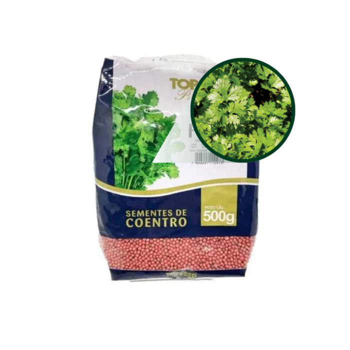 SEMENTE COENTRO FREVO 500G TOPSEED - Image 2