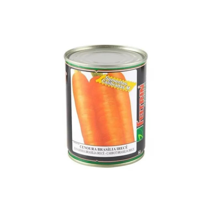 SEMENTE CENOURA BRASILIA IRECE 100 GR LATA FELTRIN
