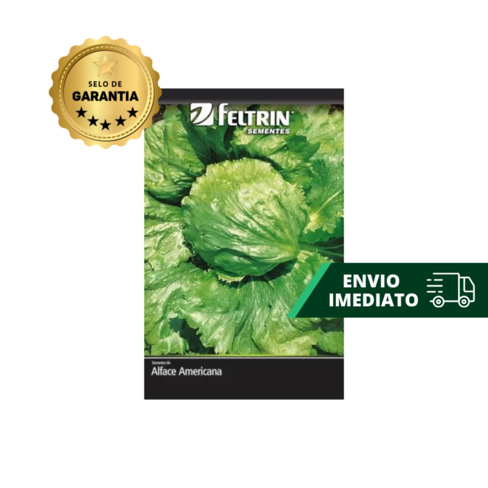 SEMENTE ALFACE RAFAELA AMER. 100 GR LATA FELTRIN