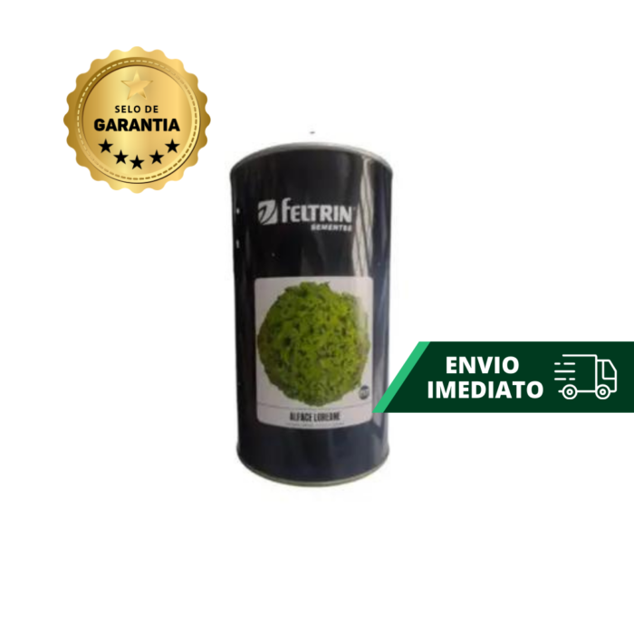 SEMENTE ALFACE LOREANE 10 MX LATA FELTRIN