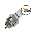 Vela De Ignição Curta Ngk Bpm7a Para Roçadeira E Motosserra Motor 2 Tempos Alta Durabilidade E Eficiência