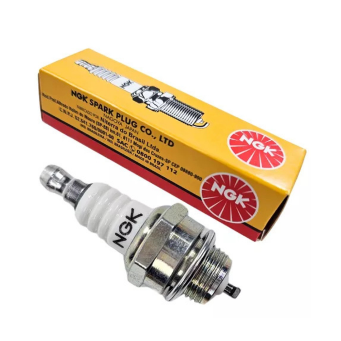 Vela De Ignição Curta Ngk Bpm7a Para Roçadeira E Motosserra Motor 2 Tempos Alta Durabilidade E Eficiência - Imagem 2