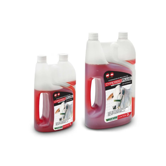 CYPERBIO PLUS POUR ON 1 LITRO - BIOFARM - Imagem 3