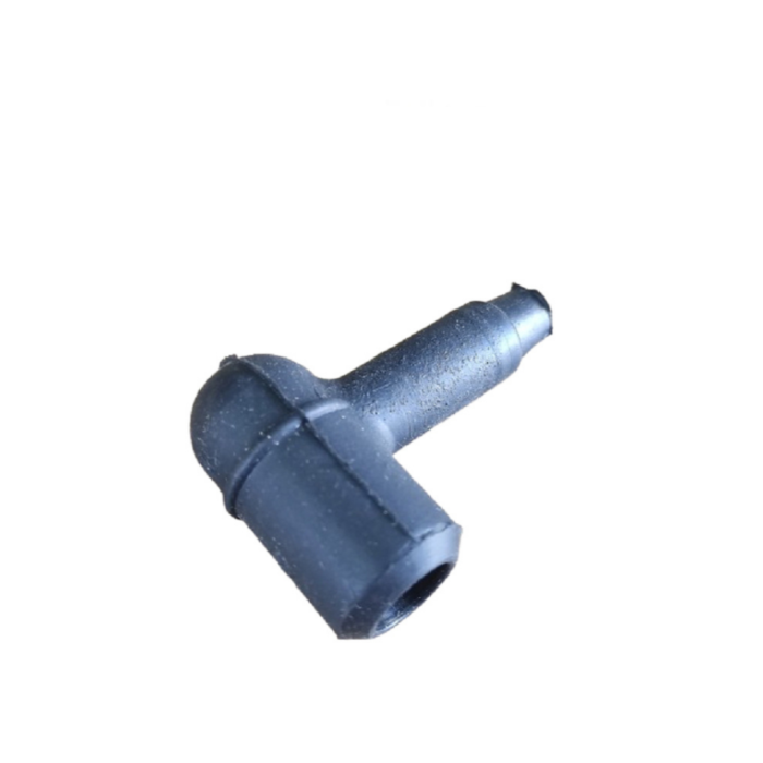 Cachimbo De Vela Universal Preto Para Motosserras E Roçadeiras Alta Resistência Fácil Instalação - Imagem 3