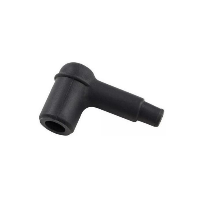 Cachimbo De Vela Universal Preto Para Motosserras E Roçadeiras Alta Resistência Fácil Instalação - Imagem 4