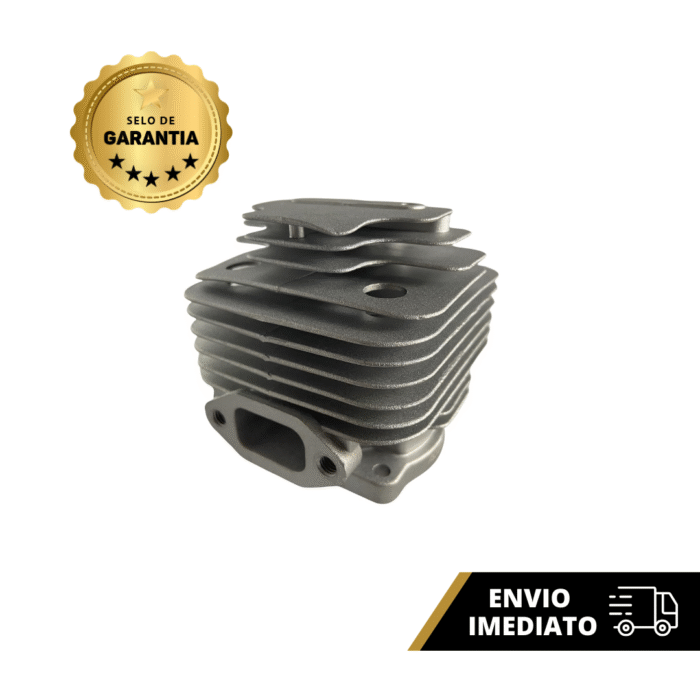 Cilindro 44mm Com Pistão Para Roçadeira Chinesa 52cc S430 Perfurador De Solo Código 207