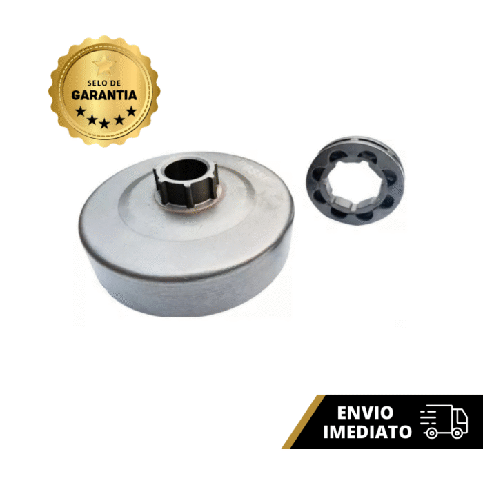 Tambor De Embreagem 3/8x8 Std Para Motosserra Stihl 066 660 650 651 661 064 Marca Rossel Código 137-138