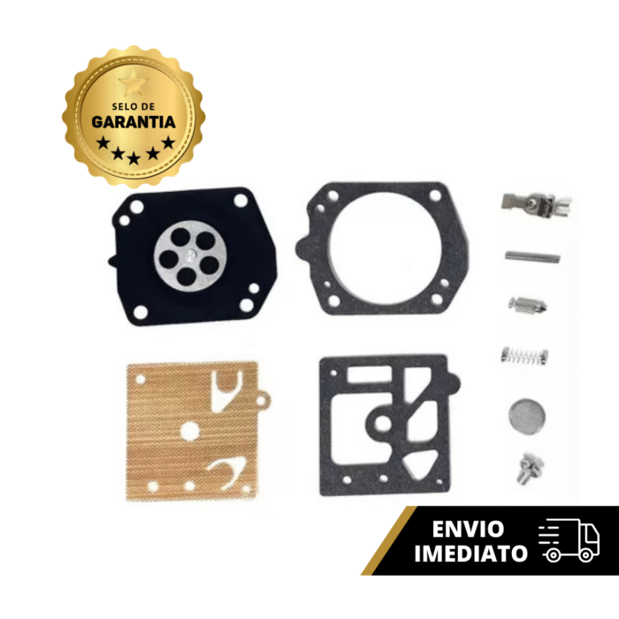 Reparo Carburador Modelo Zama Com Kit Agulha Para Motosserra Stihl 661 651 Peça Compatível Marca Argon Código 147 - Imagem 2