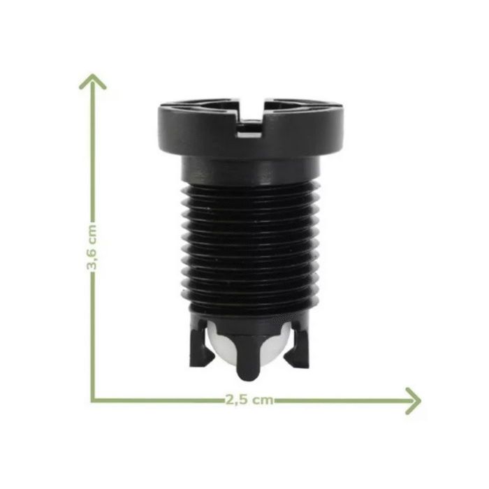 Valvula Plastica Da Camara Para Pulverizador Jacto PJH20 Marca Original E Vedação Segura - Imagem 5
