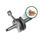 Virabrequim Para Motosserra Stihl 651 661 Marca Alfaerre Alta Resistência Código 277
