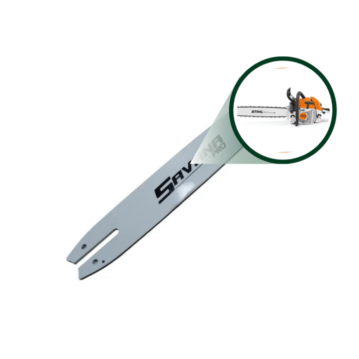 Sabre 20" 50cm 3/8 36D Para Motosserra Savana Pro Canaleta 1,6mm Alta Resistência E Precisão - Imagem 4