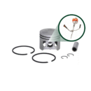 Pistão 40mm Com Anel Para Roçadeira Stihl FS 280 290 Argon Alta Durabilidade E Fácil Instalação Código 131