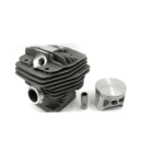 Cilindro Com Pistão 54mm Para Motosserra Stihl 066 660 Kit Completo Com Anéis E Juntas Marca Rossel Código 266