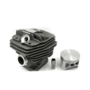Cilindro Com Pistão 54mm Para Motosserra Stihl 066 660 Kit Completo Com Anéis E Juntas Marca Rossel Código 266