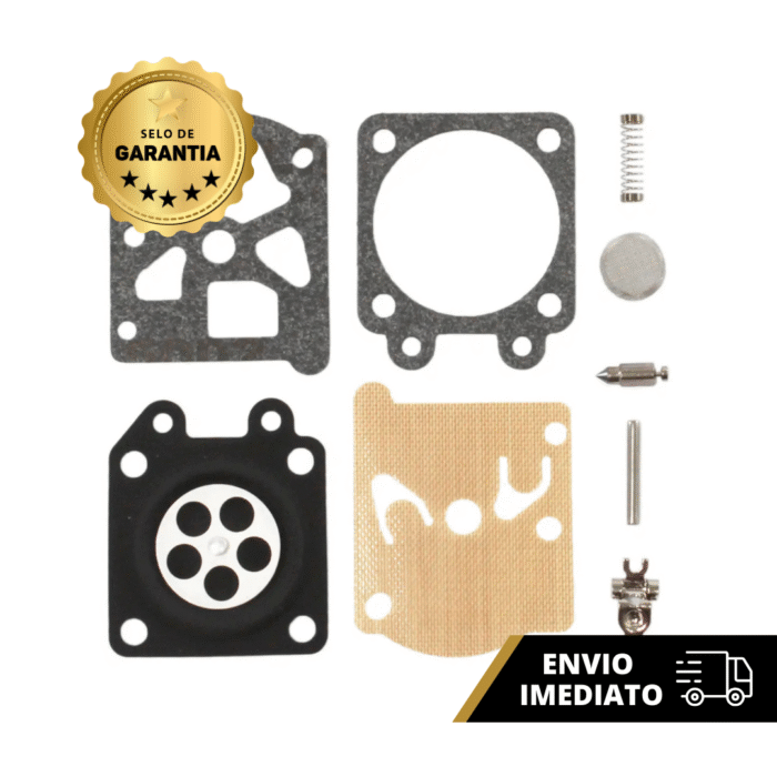 Reparo Carburador Para Motosserra 45 52 58cc Stihl 260 250 025 H-235 343R T2000 FS.220 Husqvarna 345 343 Código 156 - Imagem 3