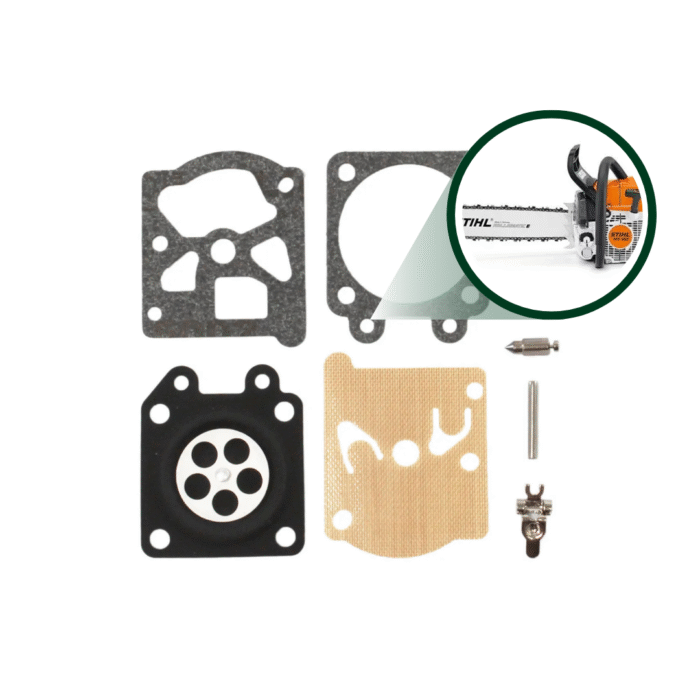 Reparo Carburador Para Motosserra 45 52 58cc Stihl 260 250 025 H-235 343R T2000 FS.220 Husqvarna 345 343 Código 156 - Imagem 5