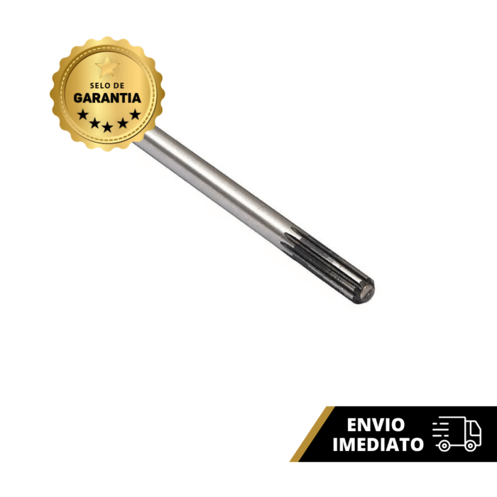 Eixo Cardan 9 Estrias 153x8mm Para Roçadeira S430 9d Compatível Com Diversas Marcas Rossel - Image 2