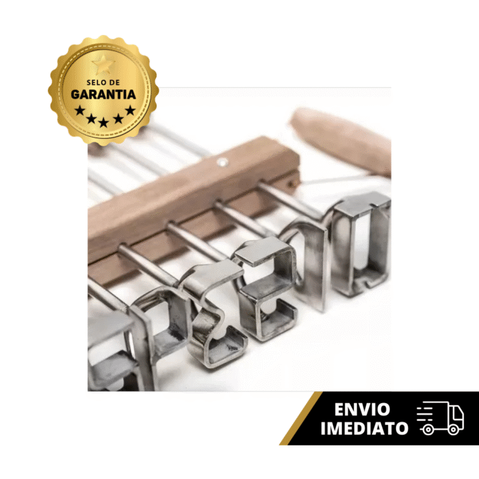 Jogo De Números De Ferro 0 A 9 5 Cm Para Marcação Industrial E Identificação Alta Resistência E Durabilidade