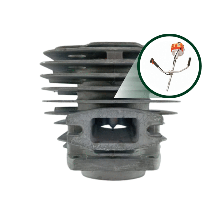 Cilindro Completo 45,2mm Para Motosserra 58cc Compatível Rossel Alta Durabilidade E Aplicação Multimarcas - Imagem 2