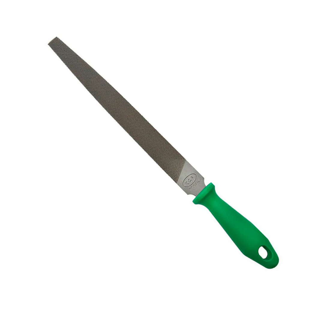 Lima Chata Kf 8 Polegadas Para Enxada E Facão Afiar Ferramentas Corte Manual Alta Resistência - Imagem 4