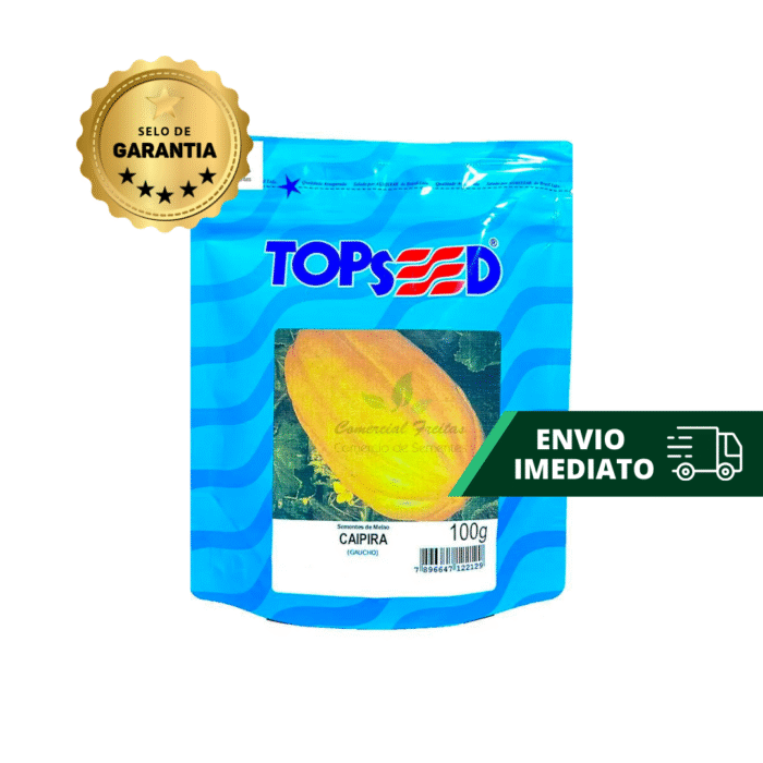 SEMENTE MELÃO CAIPIRA 100 GR TOPSEED - Imagem 4