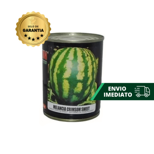 SEMENTE MELANCIA CRIMSON SWEET 100 GR LATA FELTRIN