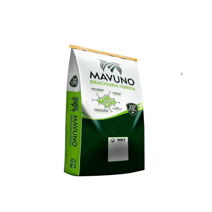 SEMENTE DE UROCHLOA BRIZANTHA X UROCHLOA RUZIZIENSIS CV MIXE DRWN 12 (MAVUNO)12KG - Imagem 4