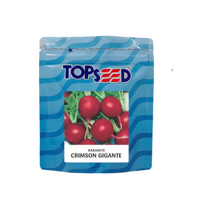RABANETE CRIMSON GIGANTE 100 GR * TOPSEED - Imagem 3