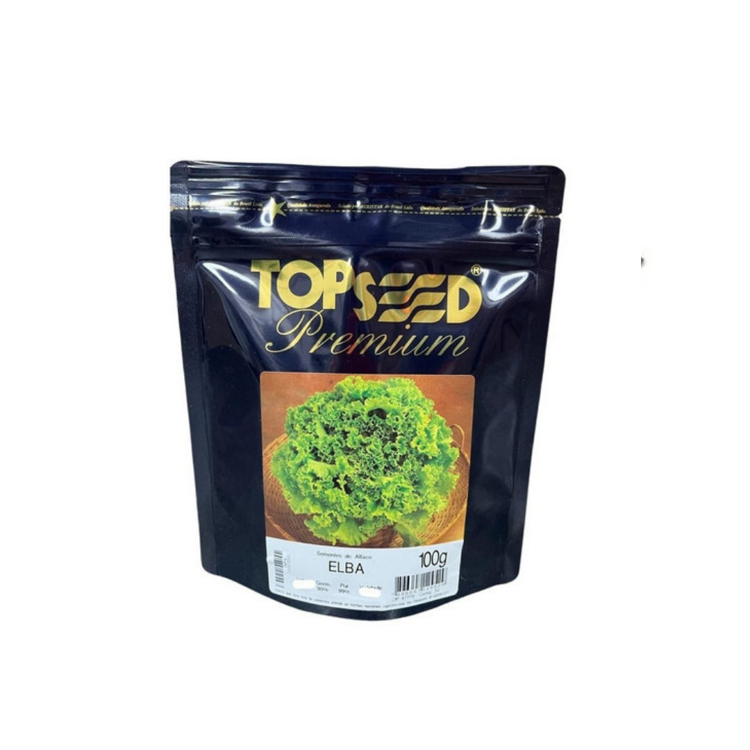 ALFACE CRESPA ELBA NUA - 100G TOPSEED - Imagem 4